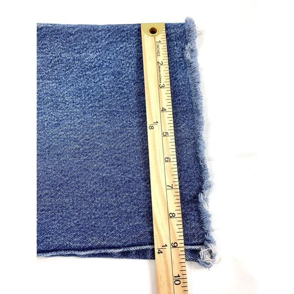 Levis 517 Mens Jeans 38 x 26 Medium Wash Denim Bootcut Raw Hem - Picture 10 of 10